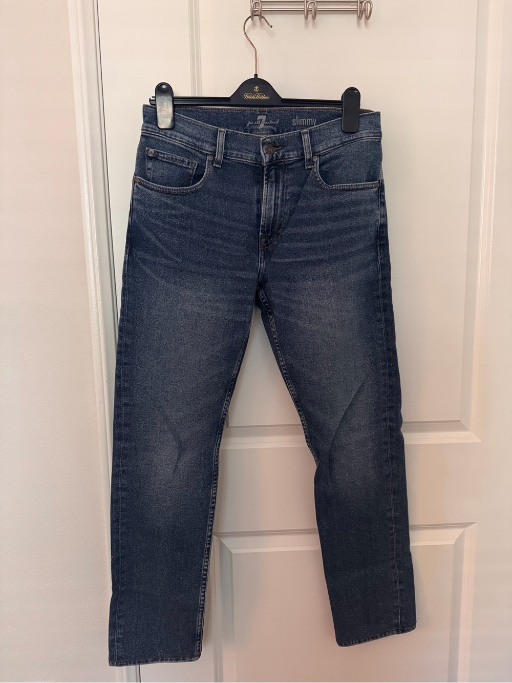 7 For All Mankind Slim Jeans - Dark Blue